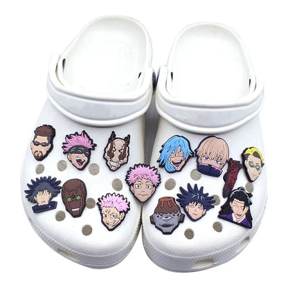 18Pcs Jujutsu Kaisen Crocs Accessories