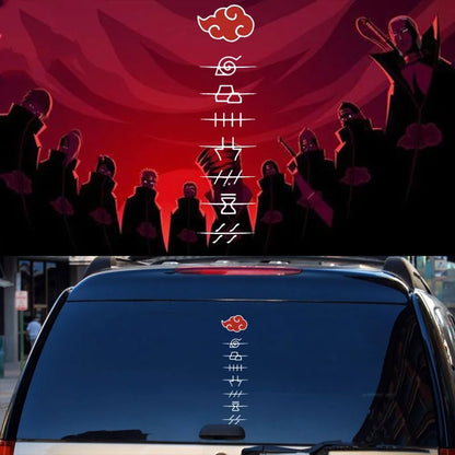 Naruto Akatsuki Car Stickers