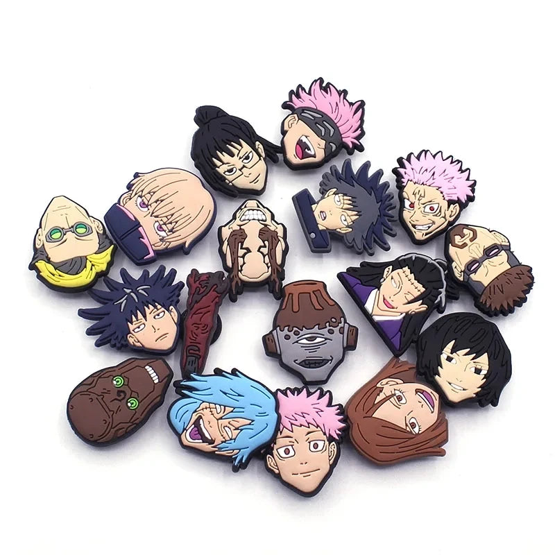 18Pcs Jujutsu Kaisen Crocs Accessories