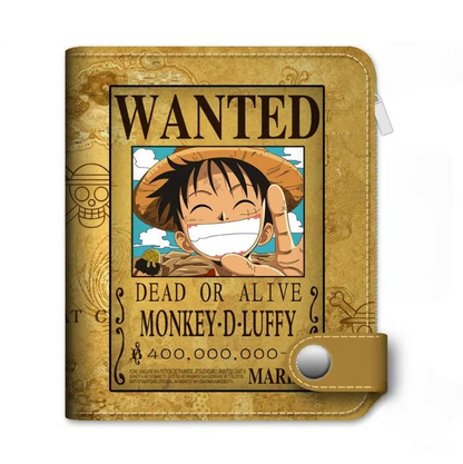 One Piece Leather Rfid Wallet